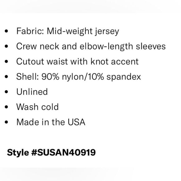 Susana Monaco knotted dress size Small NWT - Picture 12 of 13